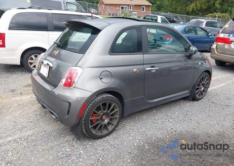 2012 Fiat 500 Abarth from USA, damaged, VIN 3C3CFFFH2CT359695